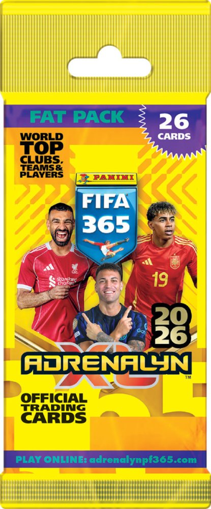 PANINI FIFA 365 2025/26 - ADRENALYN karty - FATPACK