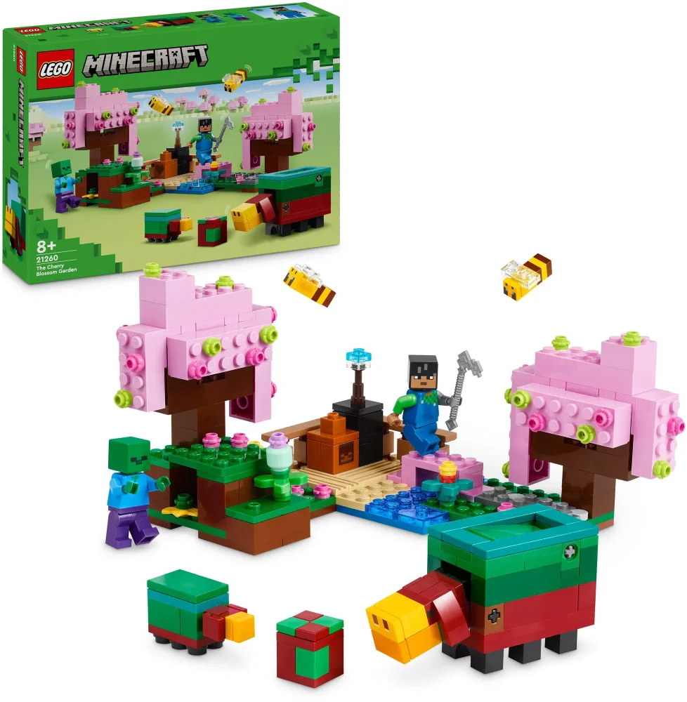 LEGO® Minecraft® 21260 Zahrada s rozkvetlými