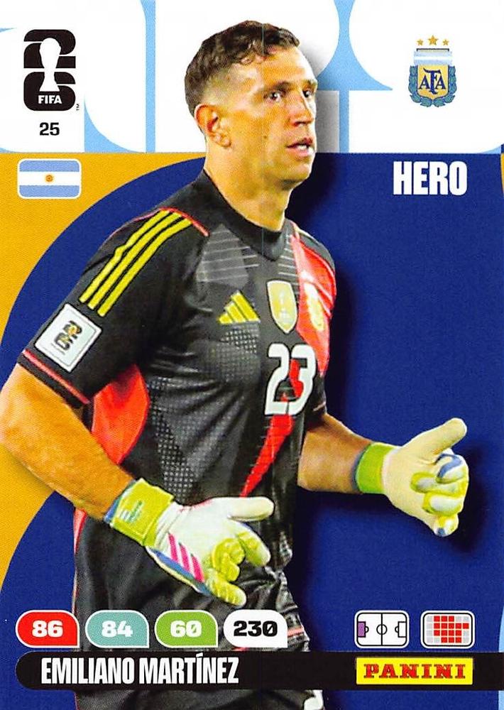 EMILIANO MARTÍNEZ 2026 Panini FIFA World Cup