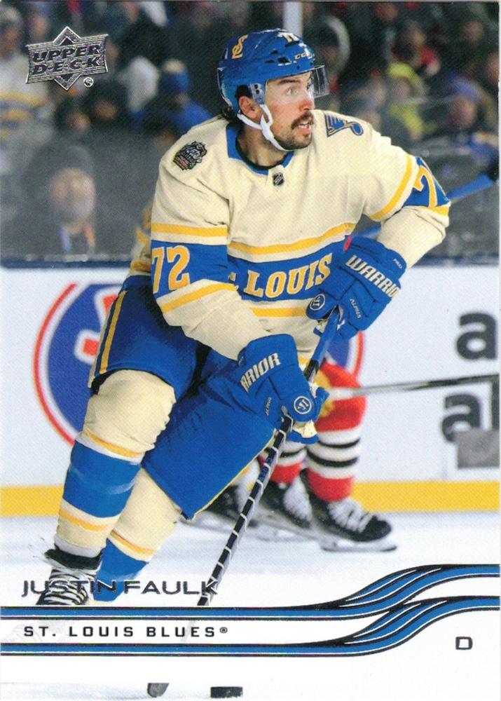 Justin Faulk 2025-26 Upper Deck