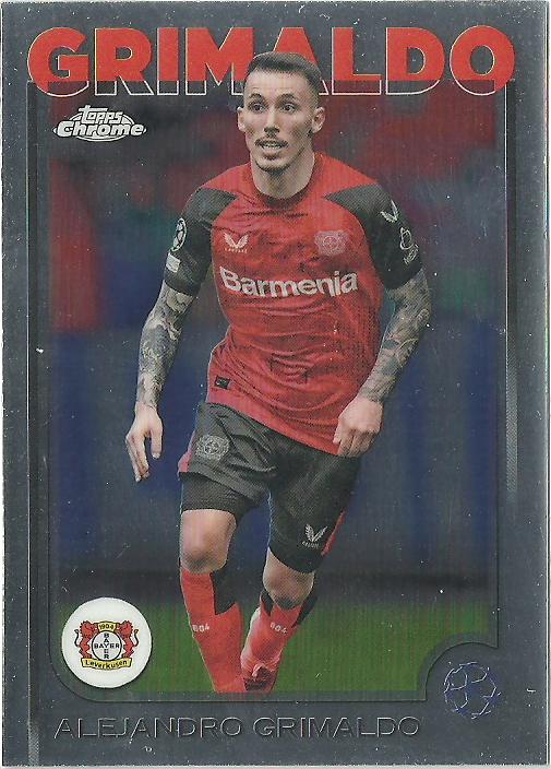 ALEJANDRO GRIMALDO 2024-25 Topps Chrome UEFA Club Competitions