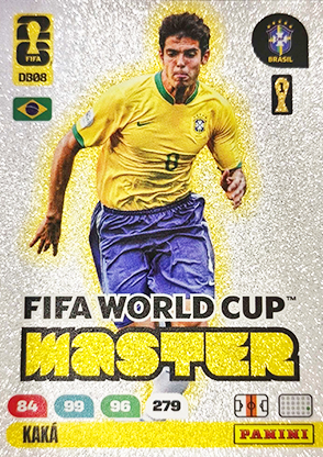 KAKA 2026 Panini Adrenalyn XL FIFA World Cup MASTER