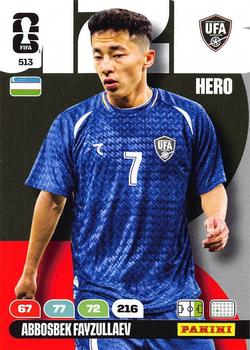 ABBOSBEK FAYZULLAEV 2026 Panini FIFA World Cup