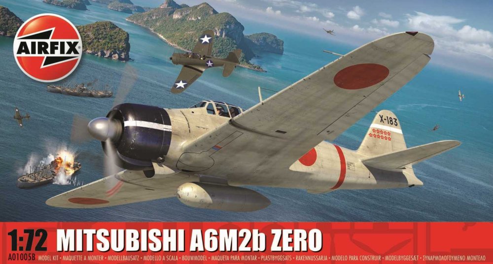 1:72 Mitsubishi A6M2b Zero