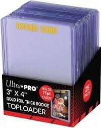 UP Plastový toploader Rookie 35pt