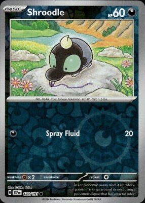 Shroodle 120/191 Surging Sparks – Nintendo