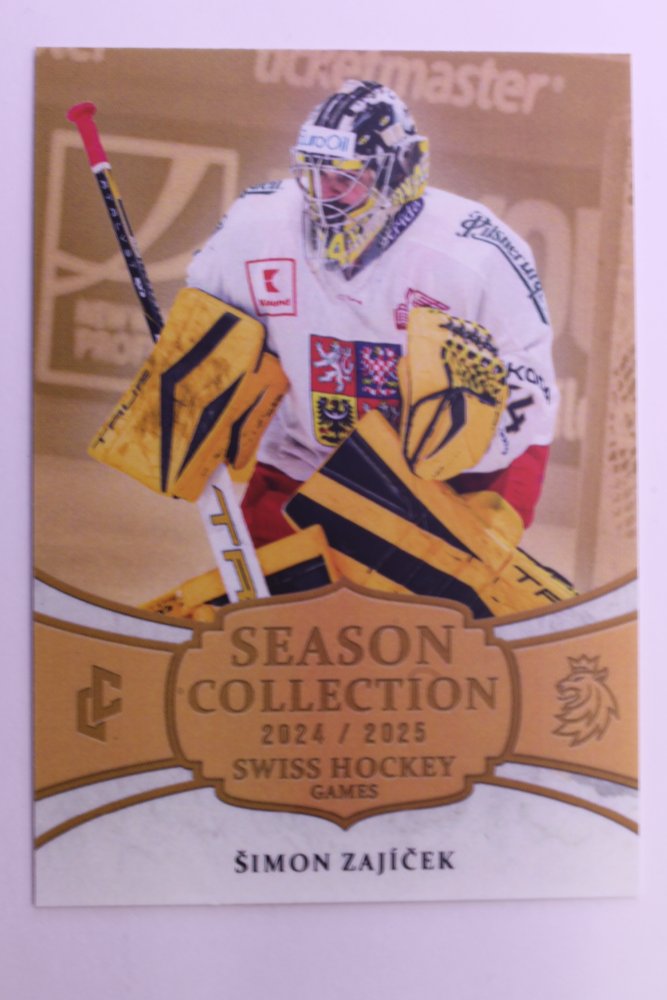 Šimon ZAJÍČEK - LC 2024-25 Season Collection Swiss Hockey Games