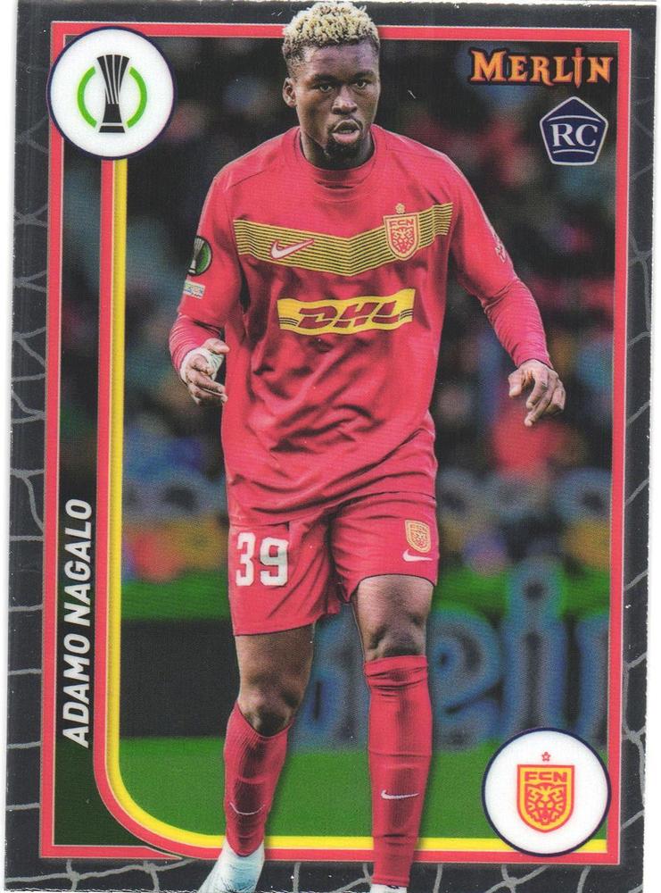 ADAMO NAGALO 2023-24 Topps Merlin UEFA Club Competitions