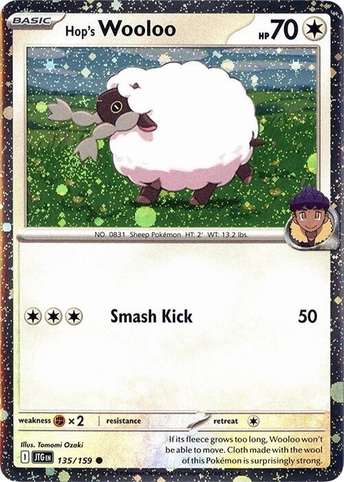 Hop's Wooloo 135/159 Journey Together – Nintendo