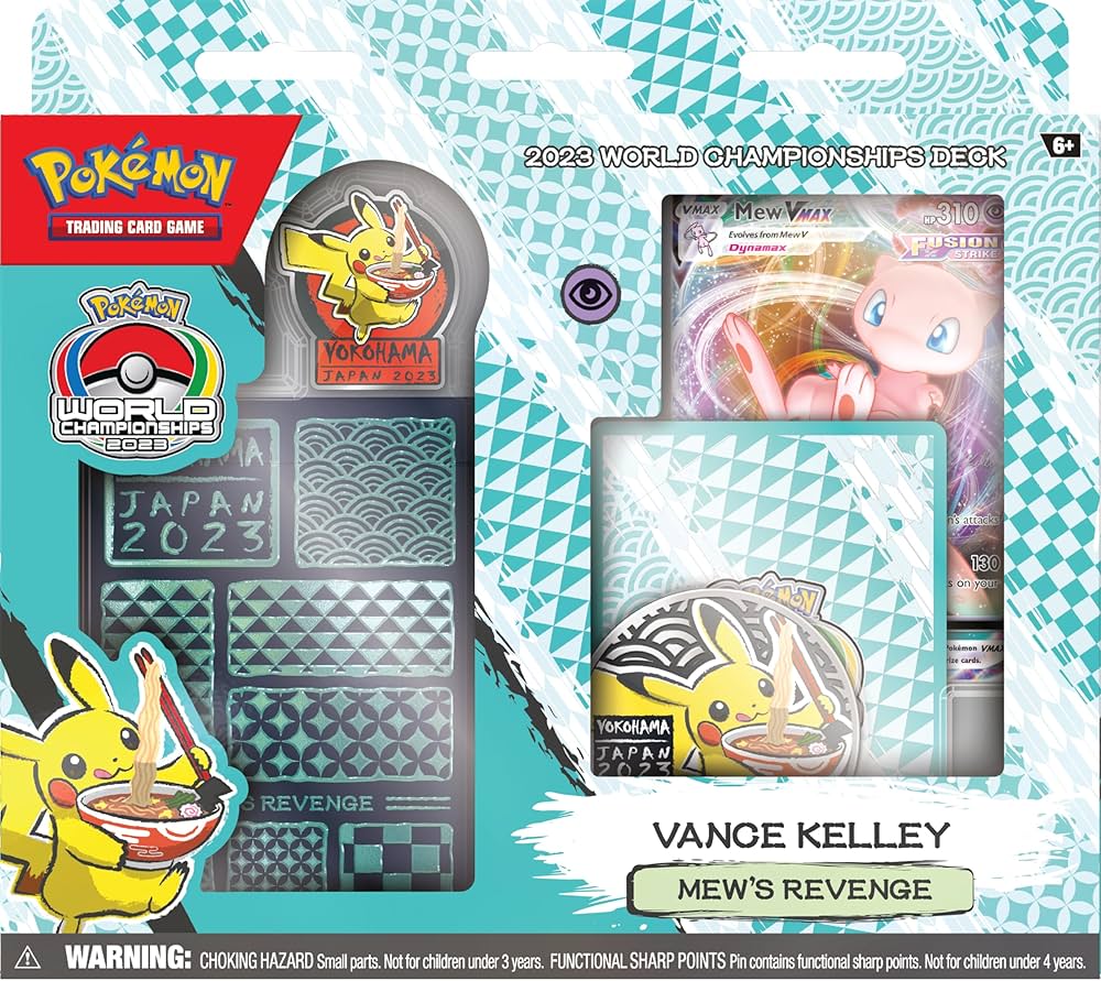 Pokémon TCG World Championship Deck 2023 Yokohama: Mew VMAX - Vance Kelley
