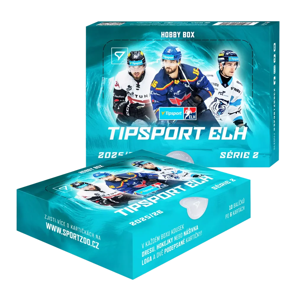 Hobby box - hokejové kartičky SportZoo Tipsport ELH 2025/26 - 2. série
