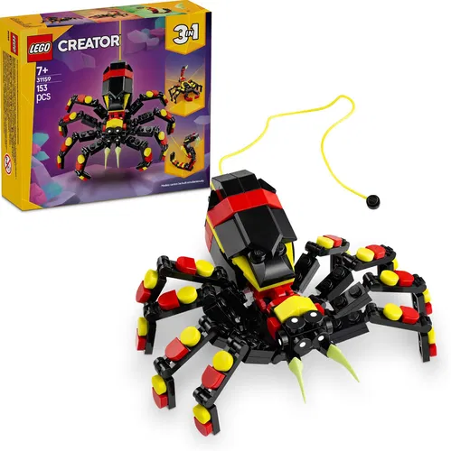 LEGO® Creator 3 v 1 31159 Divoká zvířata: Překvapivý pavouk