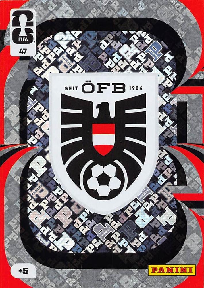 TEAM CREST 2026 Panini FIFA World Cup