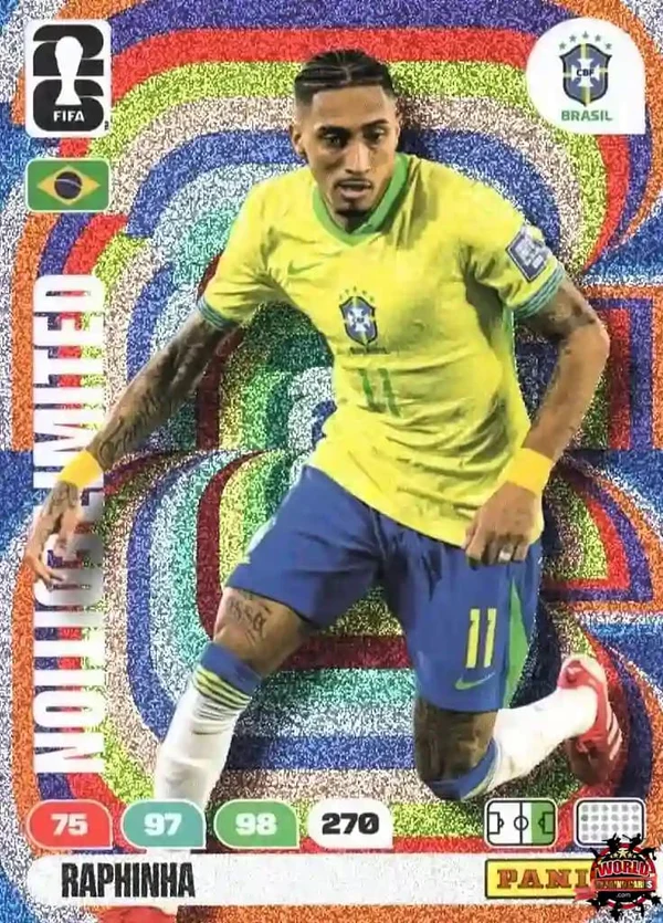 RAPHINHA 2026 Panini FIFA World Cup LIMITED EDITION