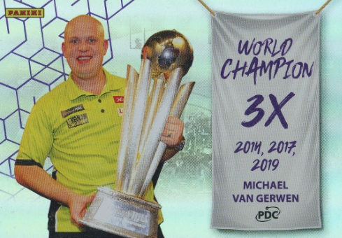MICHAEL VAN GERWEN 2026 PDC WORLD CHAMPIONSHIP - WORLD CHAMPION
