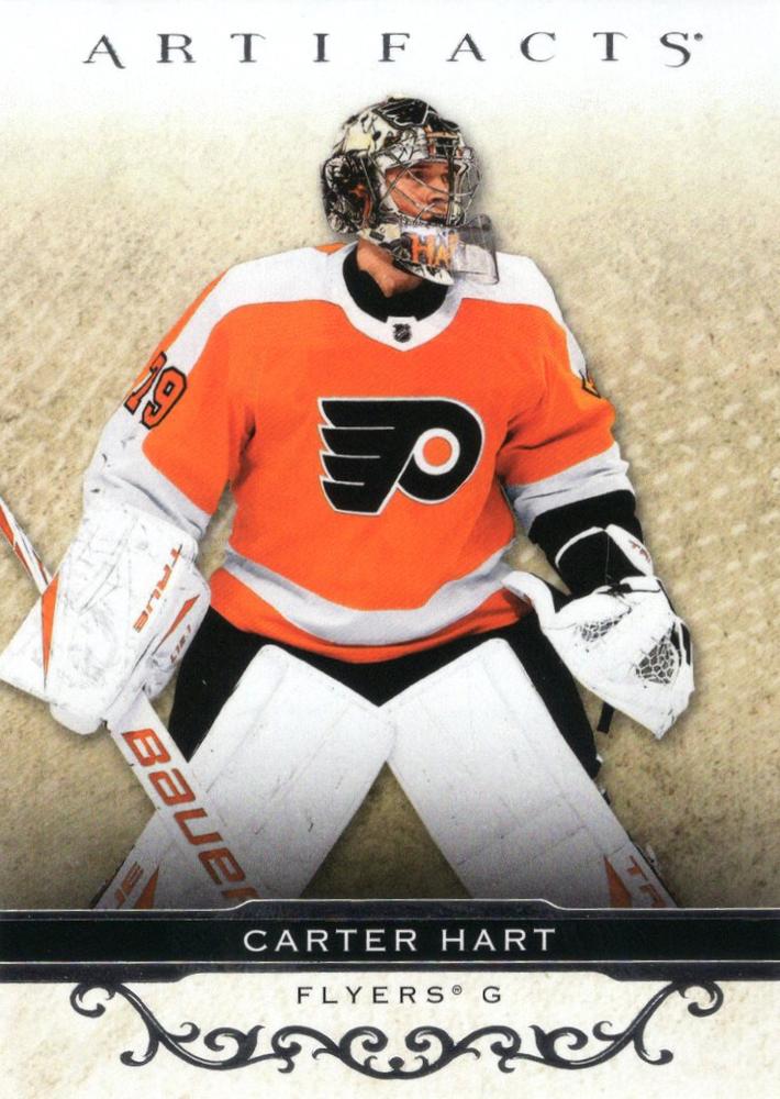 Carter Hart - 2021-22 Upper Deck Artifacts – Base
