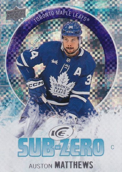 AUSTON MATTHEWS 23-24 UD Ice Sub-Zero
