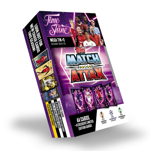 2024-2025 Topps Match Attax Mega Tin 2 - purple