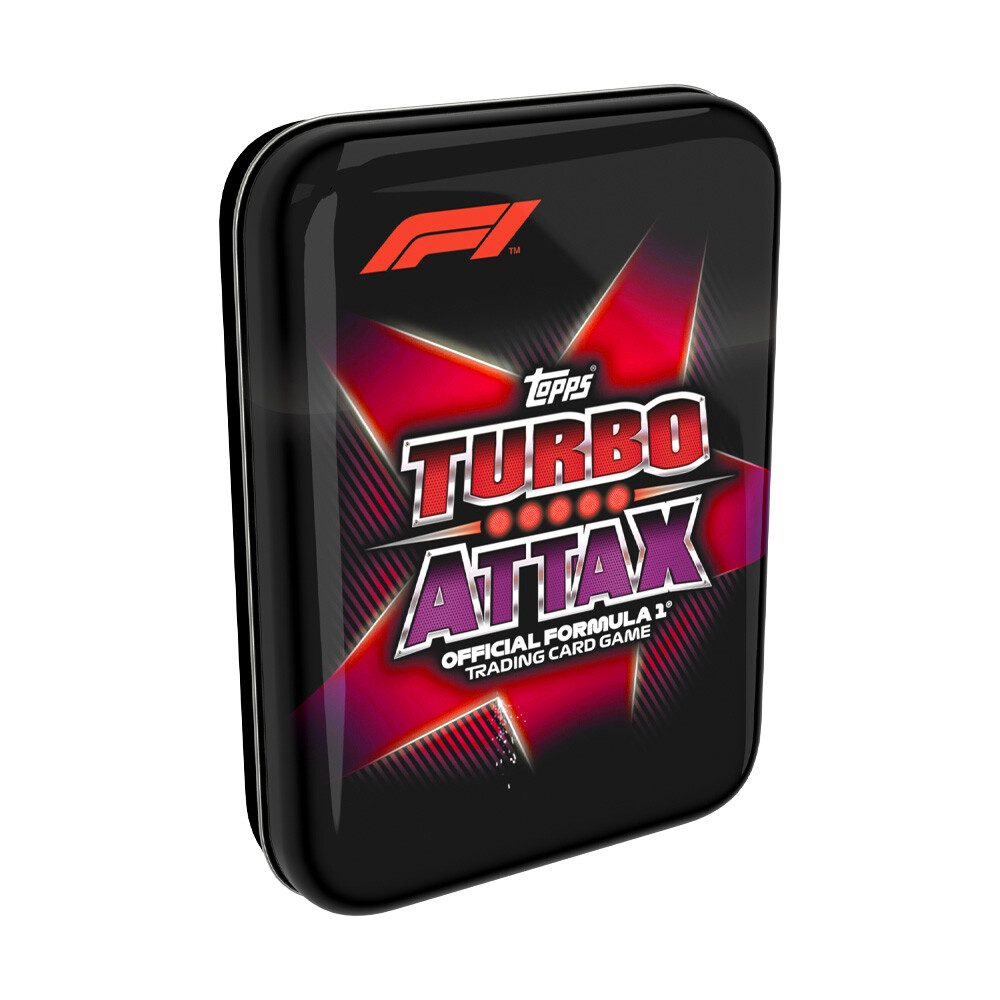 2022 Topps Turbo Attax Formule 1 Mini Tin Red