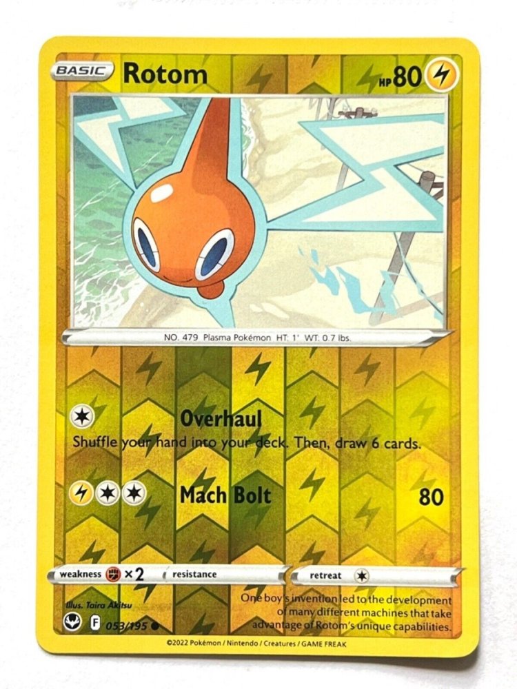 Rotom 053/195 Silver Tempest