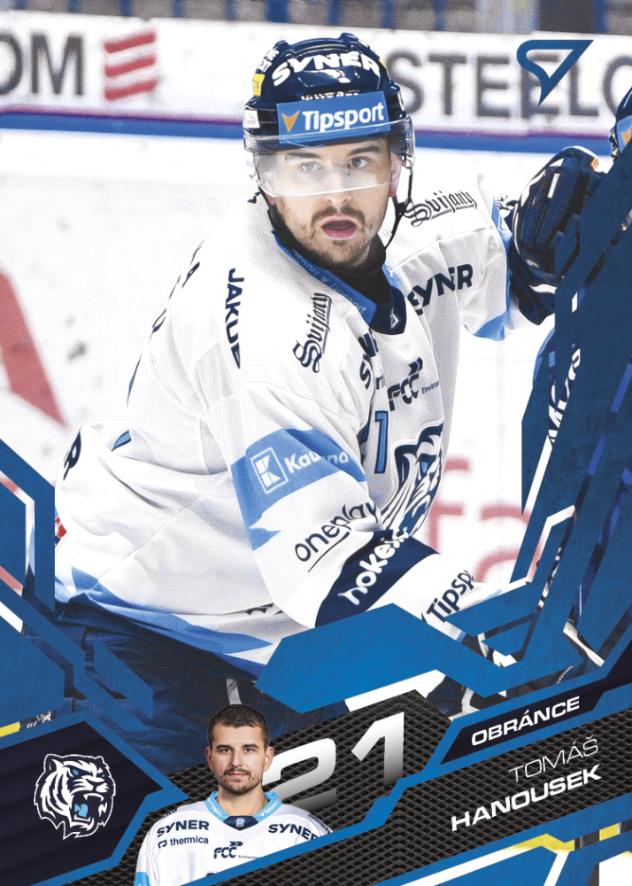 TOMÁŠ HANOUSEK SportZoo ELH 2025/26 Play Off Azzure Blue