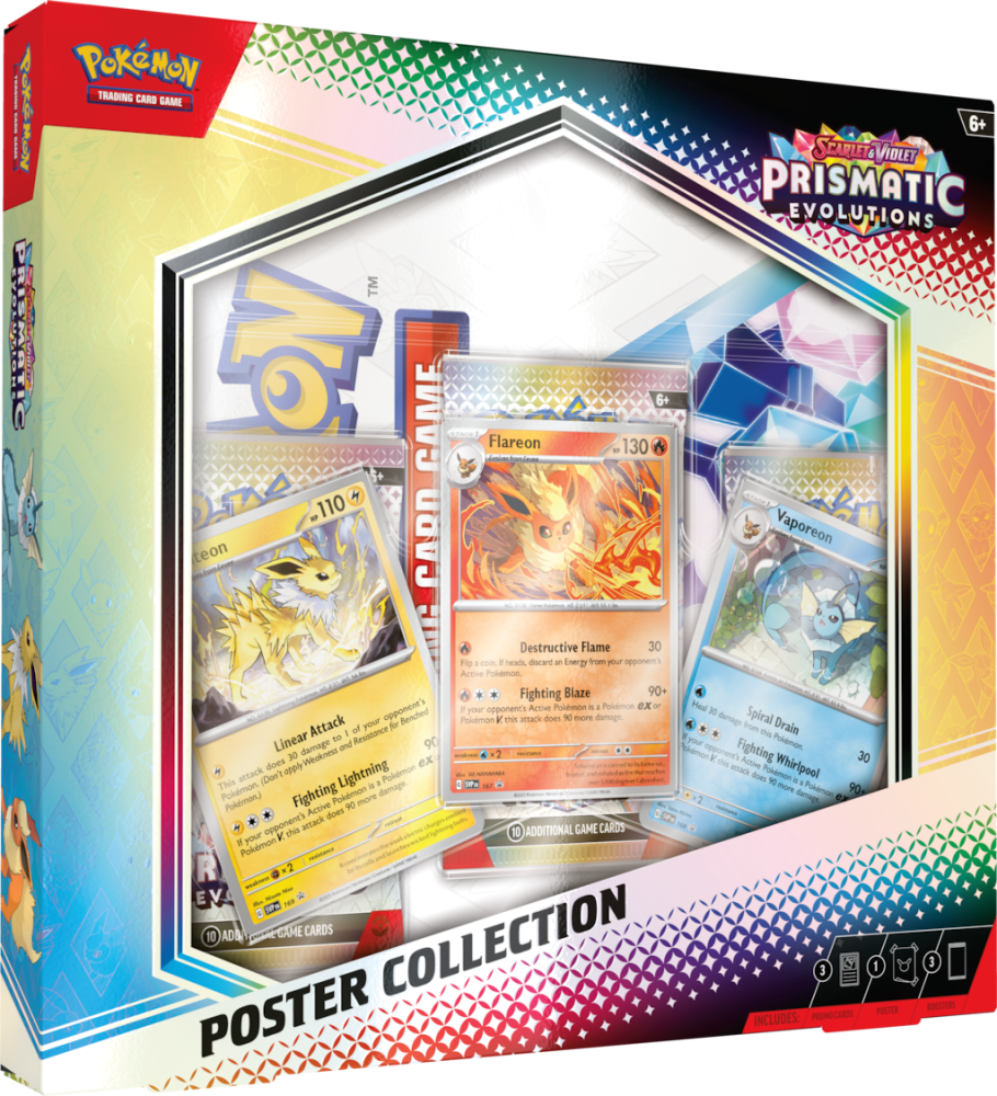 Pokémon Prismatic Evolutions Poster Collection