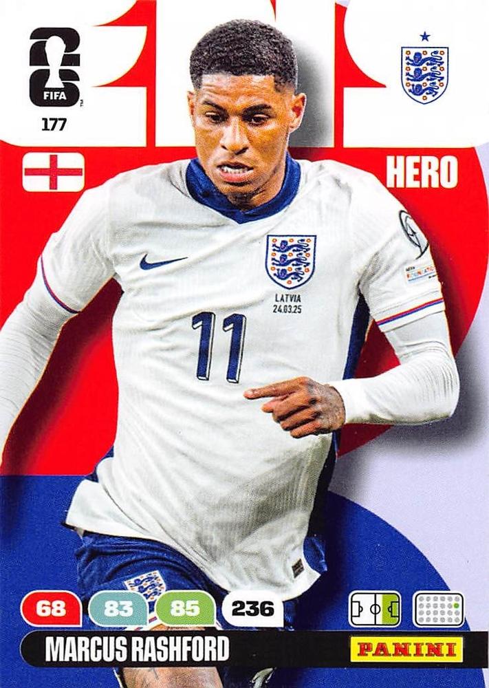 MARCUS RASHFORD 2026 Panini FIFA World Cup