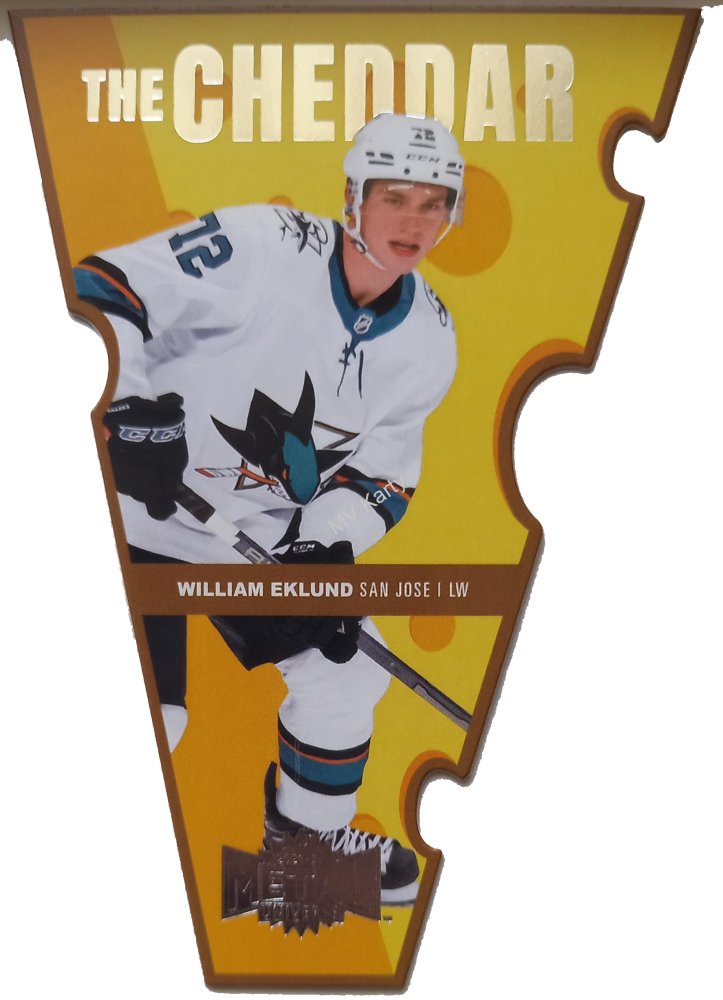 WILIAM EKLUND 21-22 Metal Universe The Cheddar – 2021-22 – Upper Deck – Insert