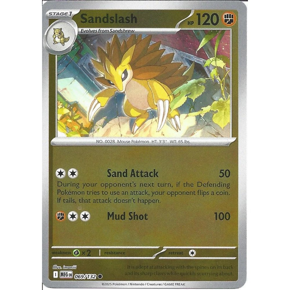 Sandslash 069/132 Mega Evolution