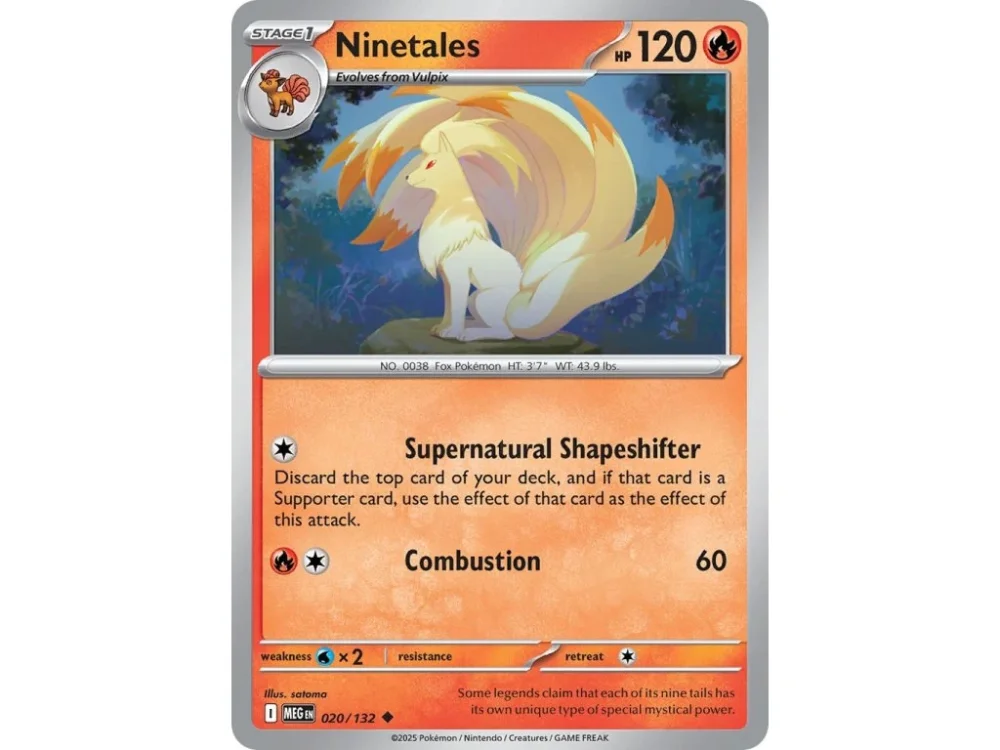 Ninetales 020/132 Mega Evolution
