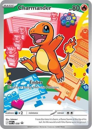 Charmander – #038 – MEP Black Star Promos – holo – en