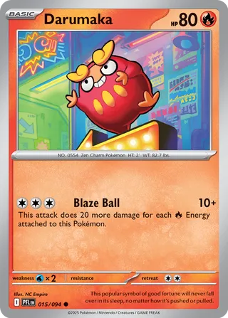 Darumaka 015/094 Phantasmal Flames