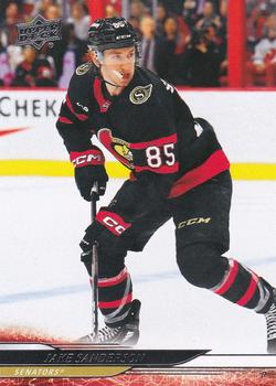 JAKE SANDERSON 24-25 UD Hockey series1 – 2024-25 – Upper Deck – Base