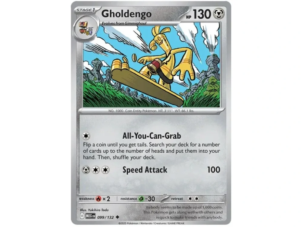 Gholdengo 099/132 Mega Evolution