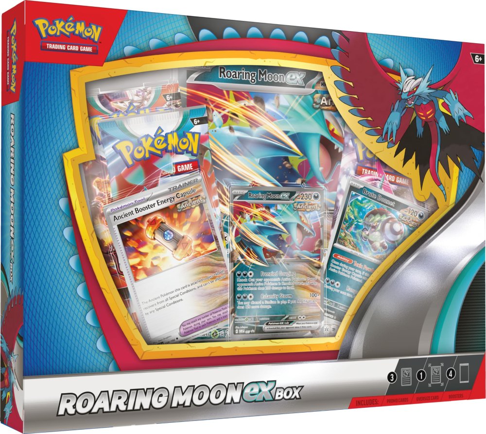 Pokémon TCG – Roaring Moon ex Box