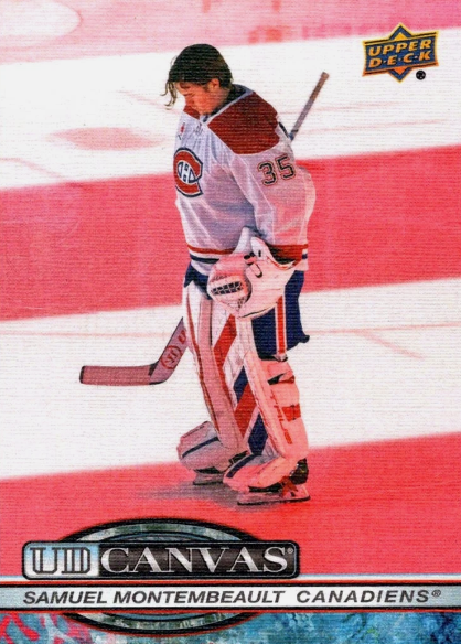 SAMUEL MONTEBEAULT 25-26 UD Hockey Série1 CANVAS – 2025-26 – Upper Deck – Insert