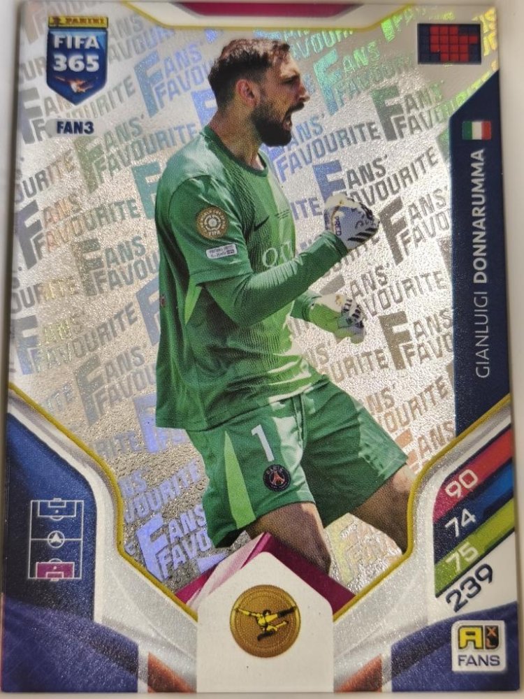GIANLUIGI DONNARUMMA FIFA 2026 Adrenalyn XL Fan Silver