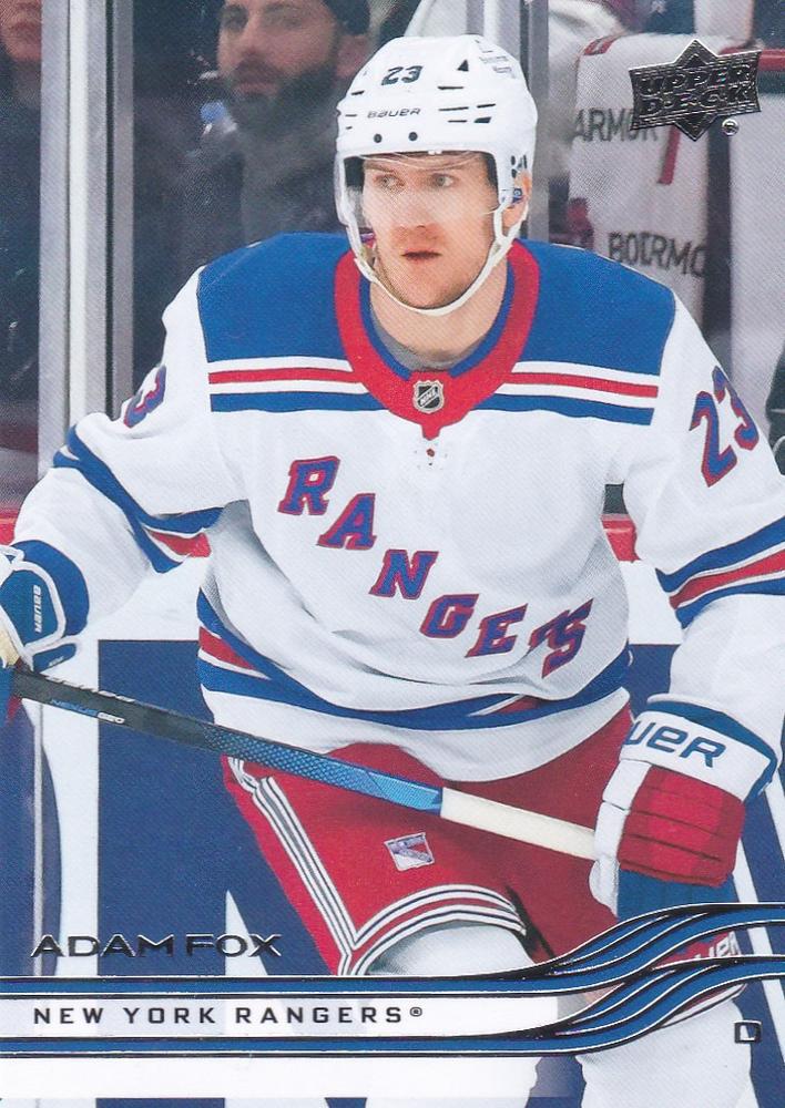Adam Fox 2025-26 Upper Deck