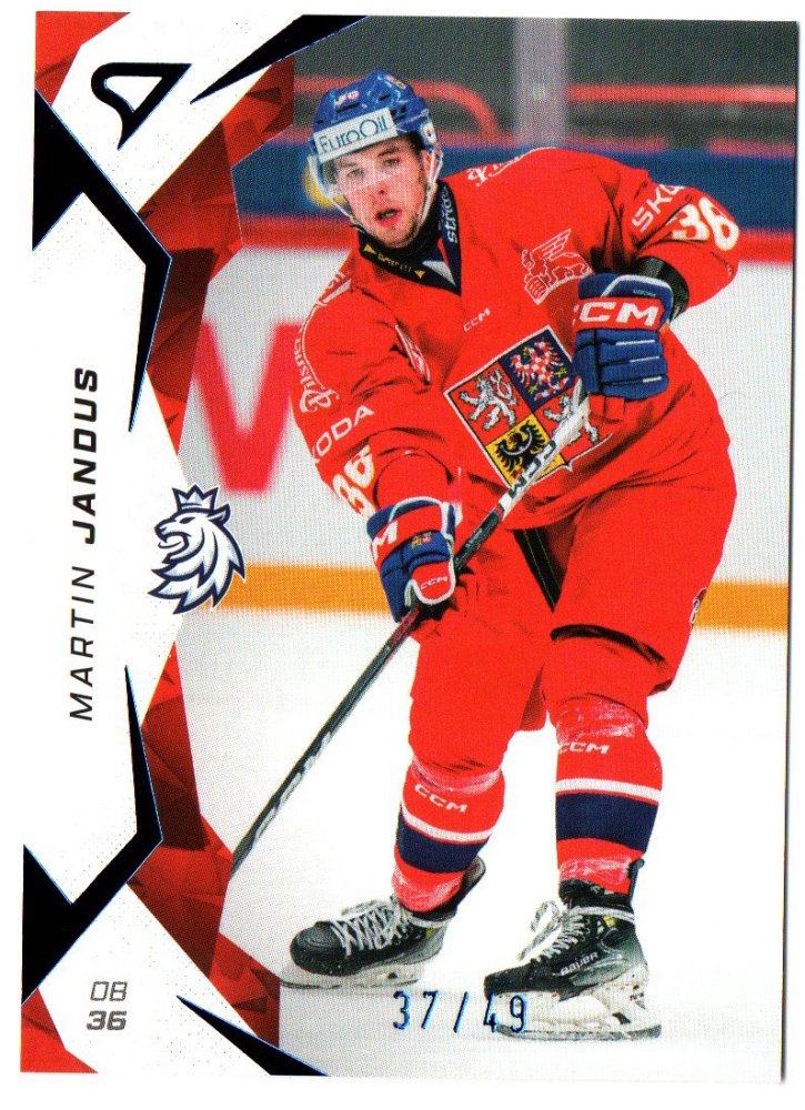 Martin Jandus 2025 SportZoo Hokejové Česko BLUE 37/49