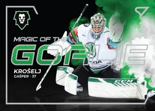 Gašper Krošelj 21-22 SportZoo Série2 Tipsport ELH Magic of the Goalie