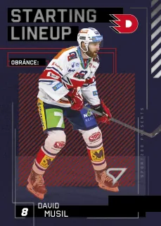 DAVID MUSIL 23-24 SportZoo Série2 Tipsport ELH Starting Line-Up