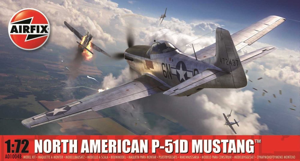 1:72 North American P-51D Mustang
