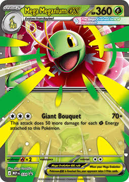 Mega Meganium ex 034 Promo