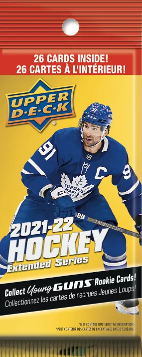 2021-22 Upper Deck Extended Series Hockey FAT Balíček