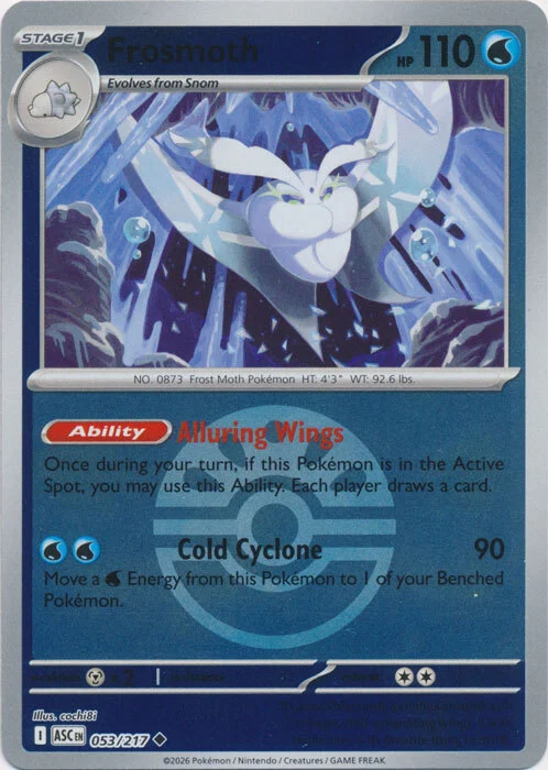Frosmoth 053/217 Ascended Heroes