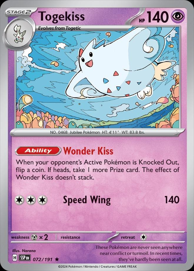 Togekiss 072/191 Surging Sparks