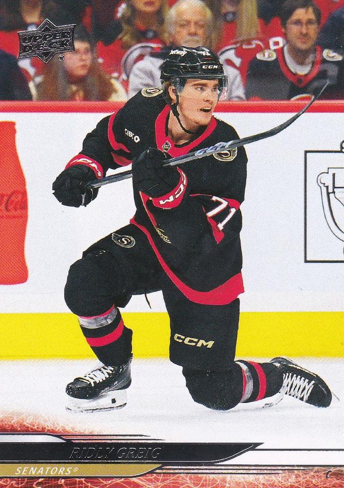 RIDLY GREIG 24-25 UD Hockey series1 – 2024-25 – Upper Deck – Base