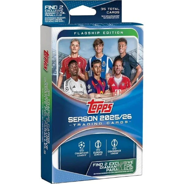 2025-26 Topps UEFA Club Competitions Hanger Box