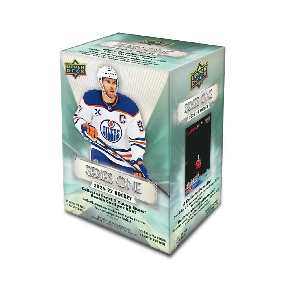 2026-27 Upper Deck Series 1 Hockey Blaster Box – hlavní fotografie
