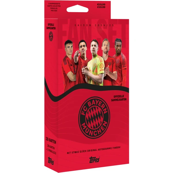 2024-25 Topps FC Bayern Fan Set Box